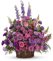 Gracious Lavender Basket from Weidig's Floral in Chardon, OH